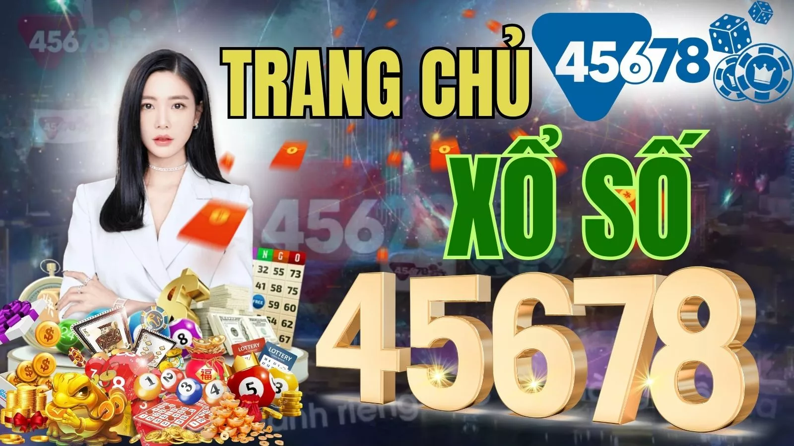 Xổ số mơ dễ chơi, dễ cầu, dễ thắng nhất 45678